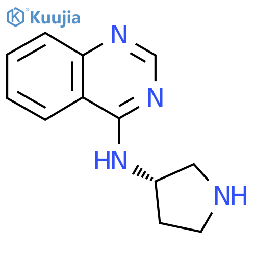 (S)-N-(Pyrrolidin-3-yl)quinazolin-4-amine structure