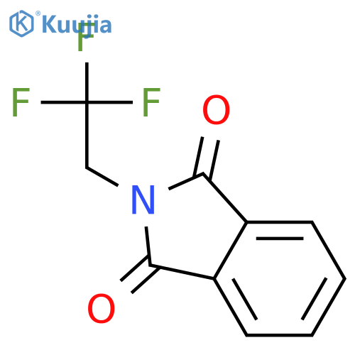 2-(2,2,2-trifluoroethyl)-1H-isoindole-1,3(2H)-dione structure