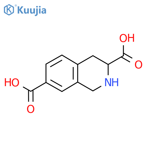 1,2,3,4-tetrahydroisoquinoline-3,7-dicarboxylic acid structure
