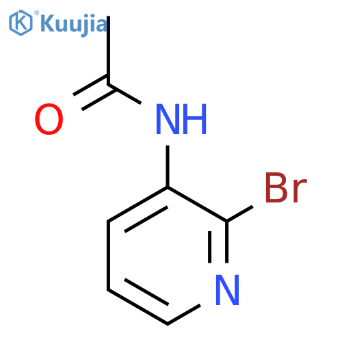 N-(2-Bromopyridin-3-yl)acetamide structure