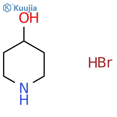 Piperidin-4-ol hydrobromide structure