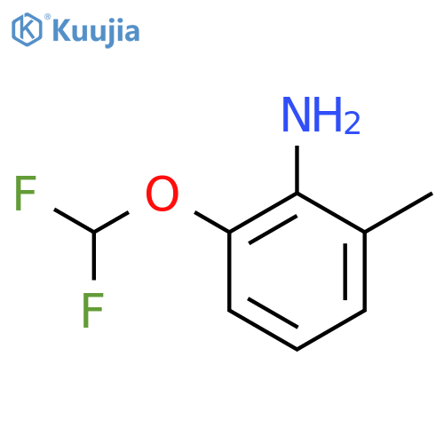 2-(difluoromethoxy)-6-methylaniline structure