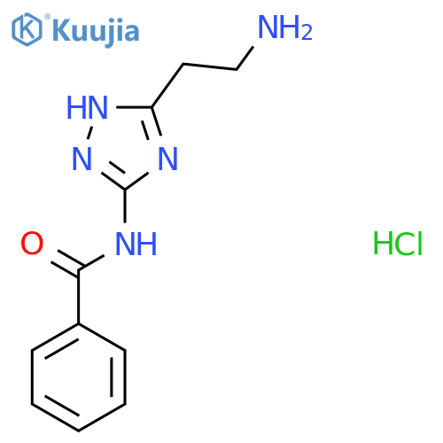 N-5-(2-Aminoethyl)-1H-1,2,4-triazol-3-ylbenzamide hydrochloride structure