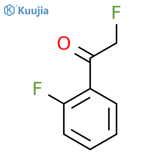 2-fluoro-1-(2-fluorophenyl)ethan-1-one structure