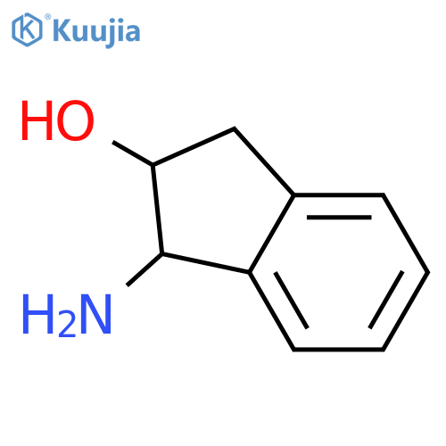 cis-1-Amino-2,3-dihydro-1H-inden-2-ol structure