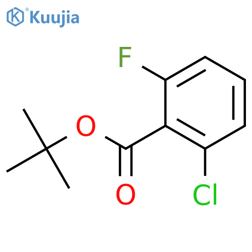 tert-Butyl 2-chloro-6-fluorobenzoate structure