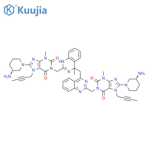 Linagliptin Methyldimer (~90%) structure