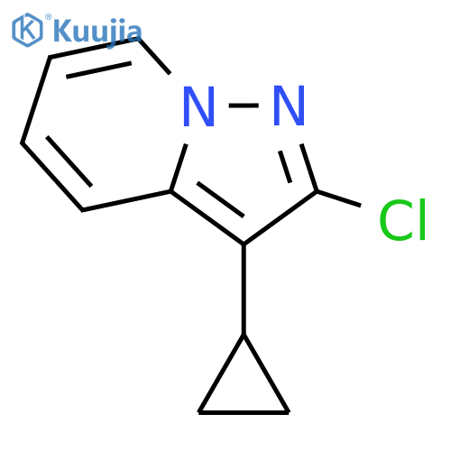 2-Chloro-3-cyclopropylpyrazolo[1,5-a]pyridine structure