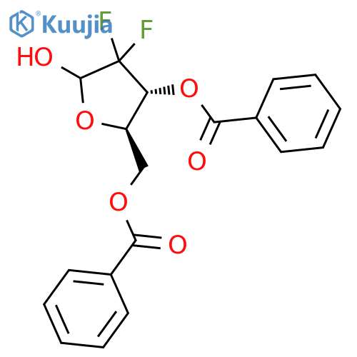 2-Deoxy-2,2-difluoro-D-erythro-ribofuranose-3,5-dibenzoate structure
