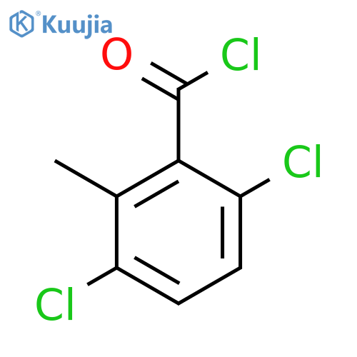 3,6-Dichloro-2-methylbenzoyl chloride structure