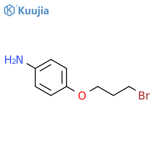 Benzenamine, 4-(3-bromopropoxy)- structure
