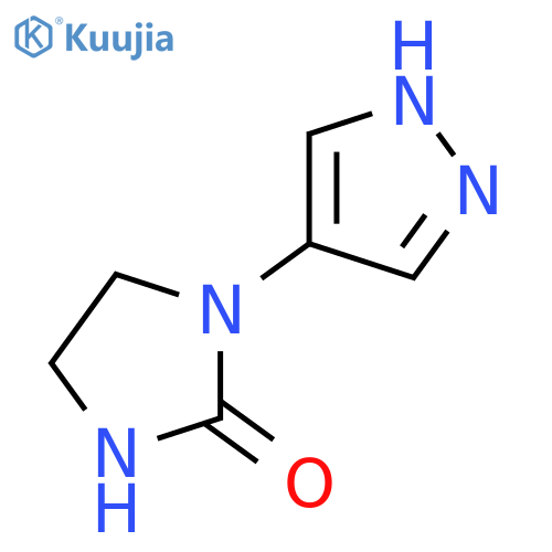 1-(1H-Pyrazol-4-yl)-imidazolidin-2-one structure