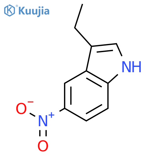 3-ethyl-5-nitro-1H-indole structure