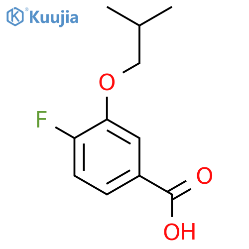 3-Iso-Butoxy-4-fluorobenzoic acid structure