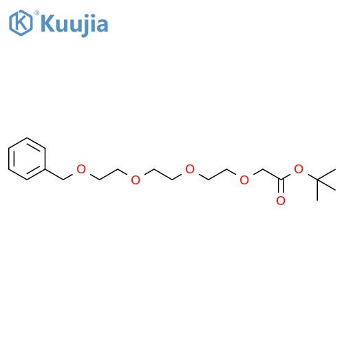 Benzyl-PEG4-CH2CO2tBu structure