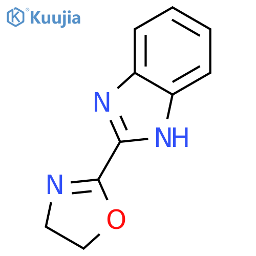 1H-Benzimidazole,2-(4,5-dihydro-2-oxazolyl)- structure