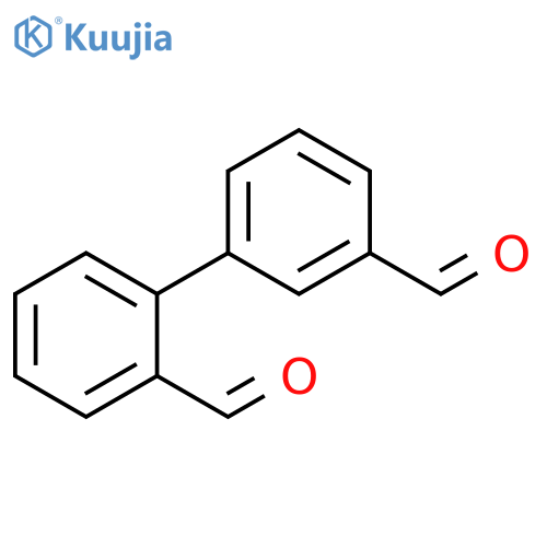 [1,1'-Biphenyl]-2,3'-dicarboxaldehyde structure