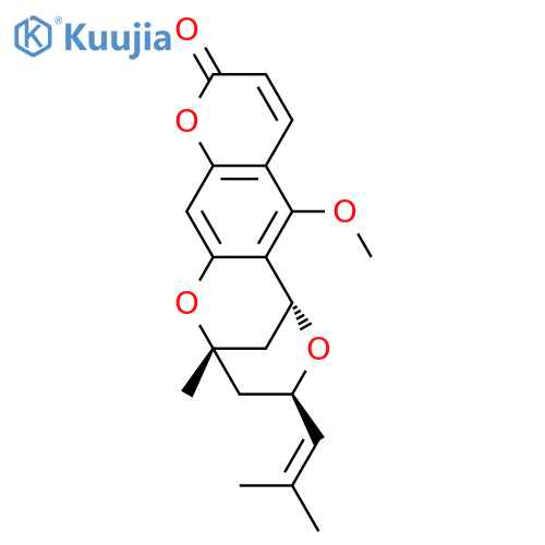 2,6-Methano-2H,6H,10H-pyrano[3,2-i]-1,5-benzodioxocin-10-one, 3,4-dihydro-7-methoxy-2-methyl-4-(2-methyl-1-propenyl)-, (2R,4S,6S)-rel-(+)- (9CI) structure