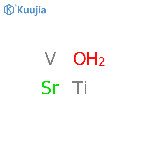 Strontium titanium vanadium oxide structure