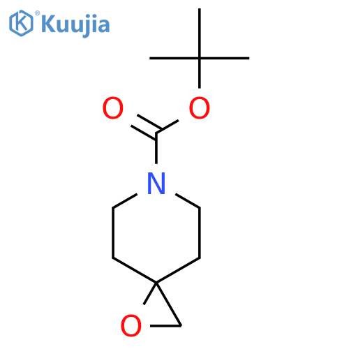Tert-butyl 1-oxa-6-azaspiro[2.5]octane-6-carboxylate structure