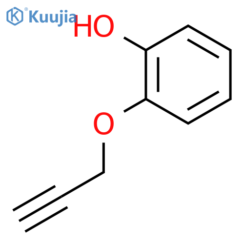2-(prop-2-yn-1-yloxy)phenol structure