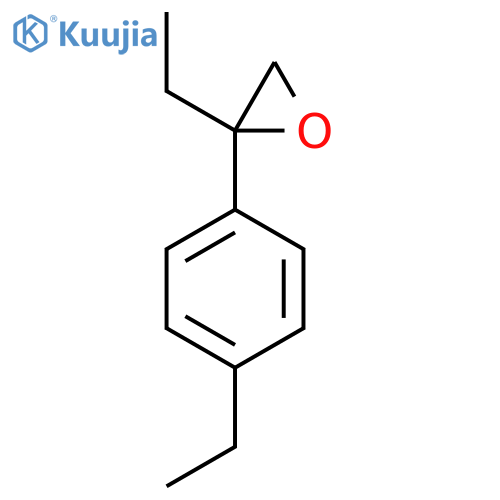 2-Ethyl-2-(4-ethylphenyl)oxirane structure