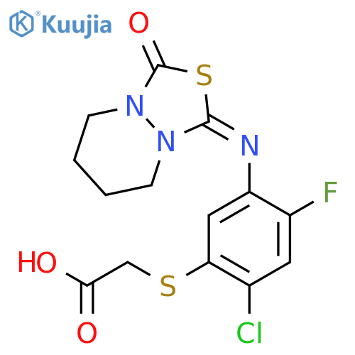 Fluthiacet structure