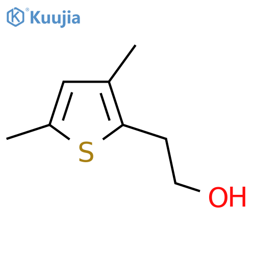 2-(3,5-Dimethylthiophen-2-yl)ethanol structure