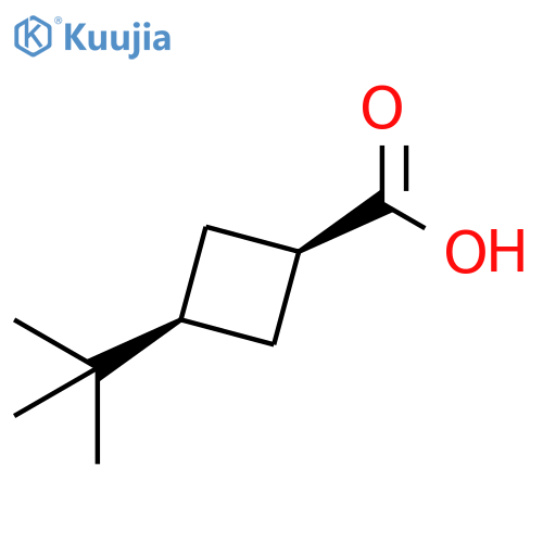 cis-3-tert-Butyl-cyclobutanecarboxylic acid structure