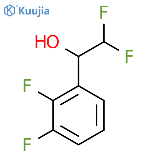 1-(2,3-difluorophenyl)-2,2-difluoroethan-1-ol structure