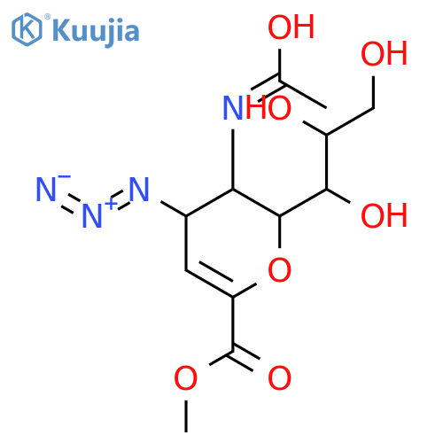 Zanamivir Azide Methyl Ester structure