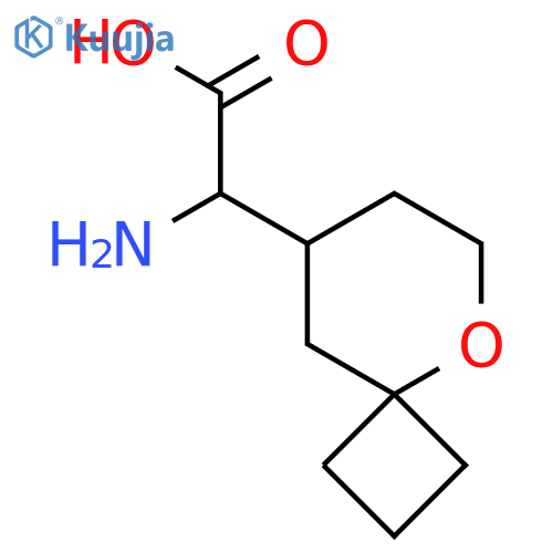 2-Amino-2-(5-oxaspiro[3.5]nonan-8-yl)acetic acid structure