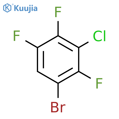 1-Bromo-3-chloro-2,4,5-trifluorobenzene structure