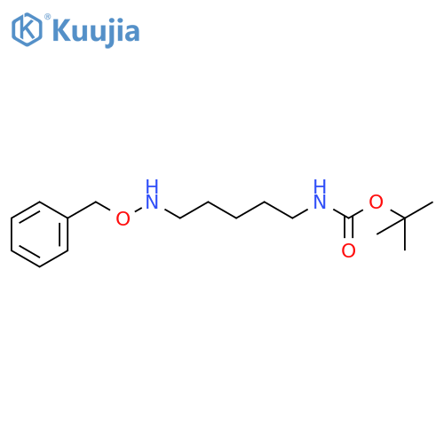 5-(Phenylmethoxy)aminopentyl-carbamic Acid 1,1-Dimethylethyl Ester structure