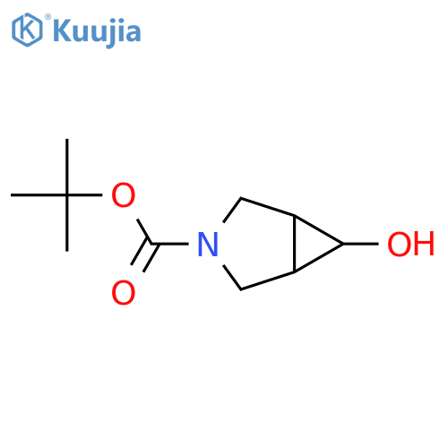 Tert-Butyl 6-hydroxy-3-azabicyclo[3.1.0]hexane-3-carboxylate structure