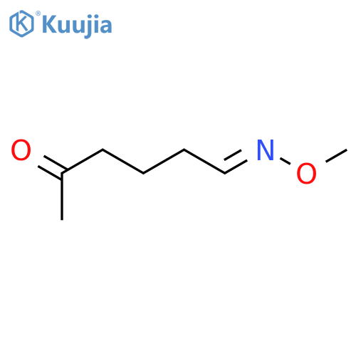 Hexanal, 5-oxo-,2-(O-methyloxime) structure