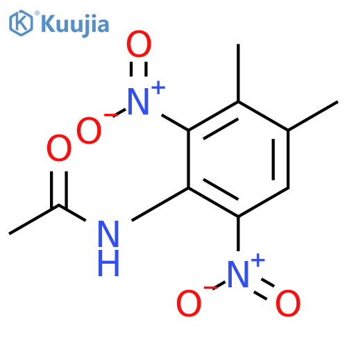 N-(3,4-DIMETHYL-2,6-DINITROPHENYL)ACETAMIDE structure