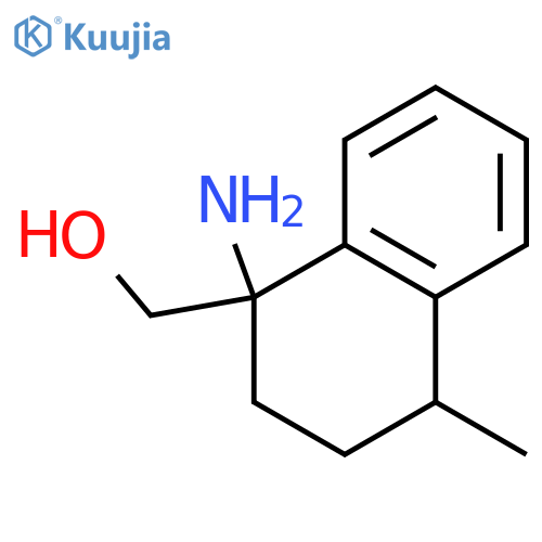 (1-Amino-4-methyl-1,2,3,4-tetrahydronaphthalen-1-yl)methanol structure