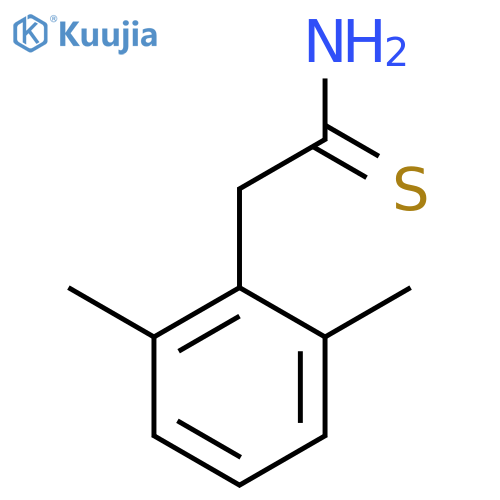 2-(2,6-dimethylphenyl)ethanethioamide structure