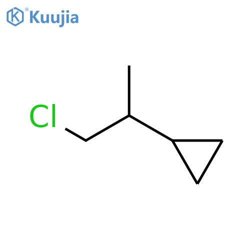 (1-Chloropropan-2-YL)cyclopropane structure