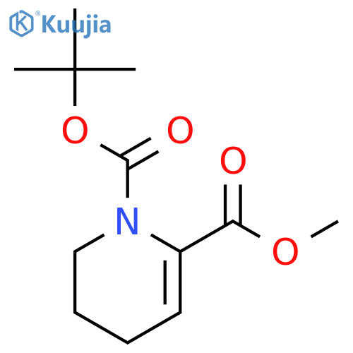 1-tert-Butyl 2-methyl 5,6-dihydropyridine-1,2(4H)-dicarboxylate structure