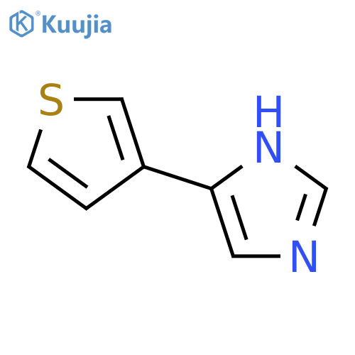 4-(thiophen-3-yl)-1H-imidazole structure
