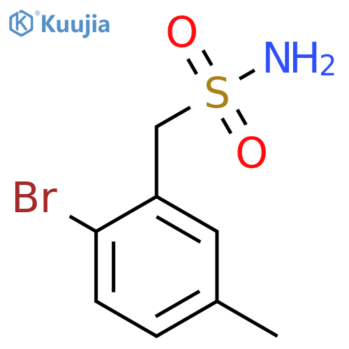 (2-Bromo-5-methylphenyl)methanesulfonamide structure