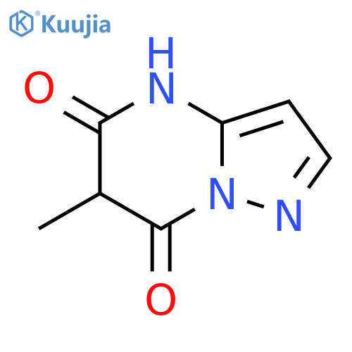 6-methyl-4H,5H,6H,7H-pyrazolo1,5-apyrimidine-5,7-dione structure