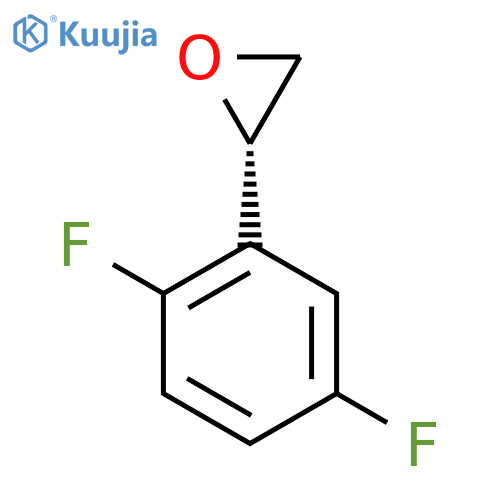 (2S)-2-(2,5-difluorophenyl)oxirane structure