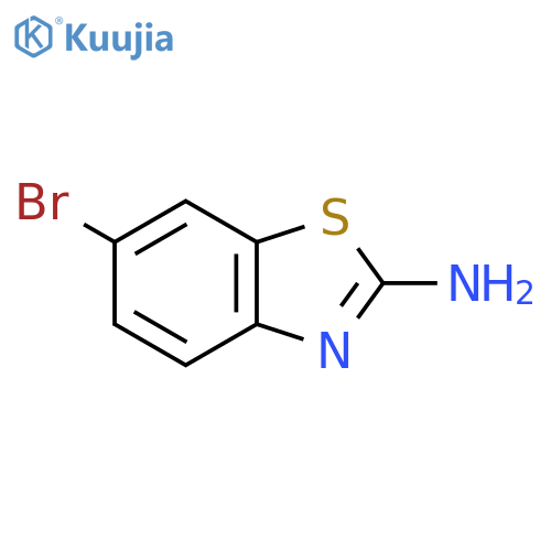 2-Amino-6-bromobenzothiazole structure