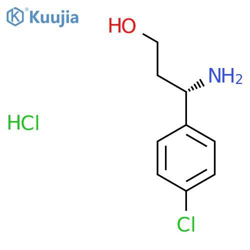 (S)-3-(4-Chlorophenyl)β-alaninol Hydrochloride structure