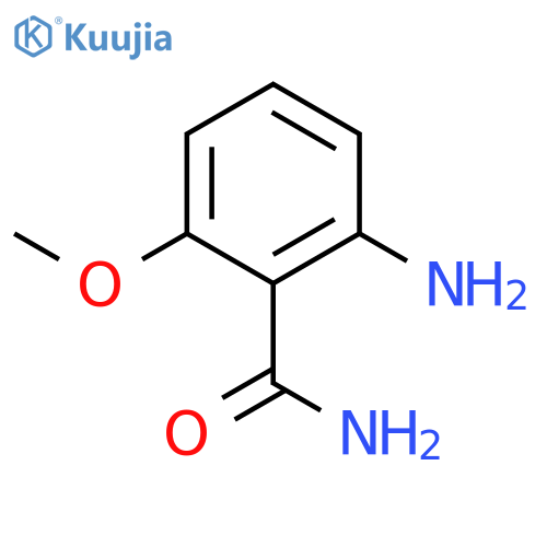Benzamide, 2-amino-6-methoxy- structure