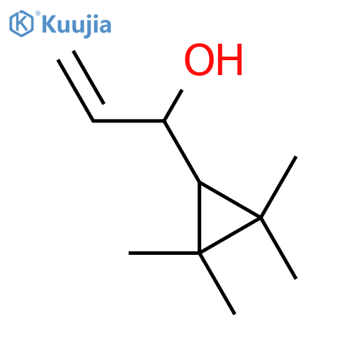 1-(2,2,3,3-tetramethylcyclopropyl)prop-2-en-1-ol structure