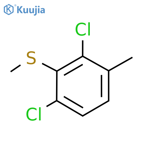 (2,6-Dichloro-3-methylphenyl)(methyl)sulfane structure